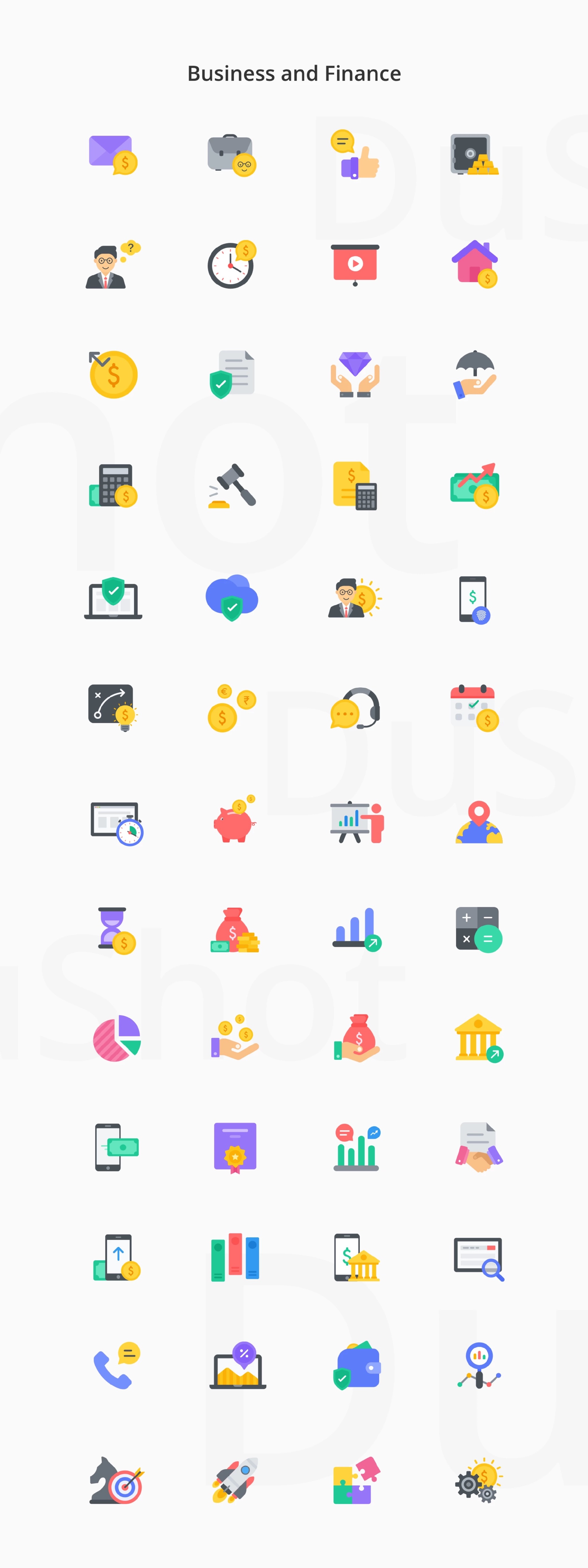 多彩扁平化 icon 圖標打包-稀土區(qū)